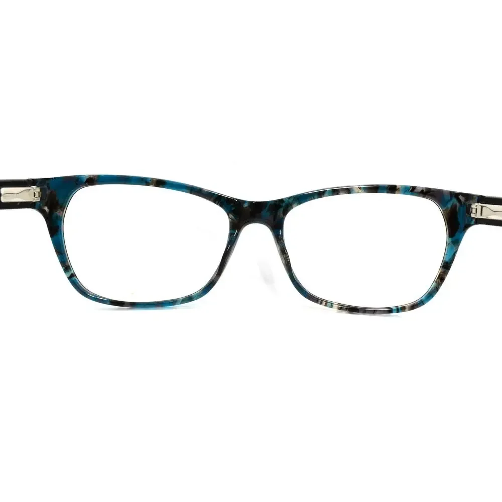 Bulova Anaheim Teal Demi 52-16-135mm Eyeglasses FRAMES ONLY - GOOD CONDITION